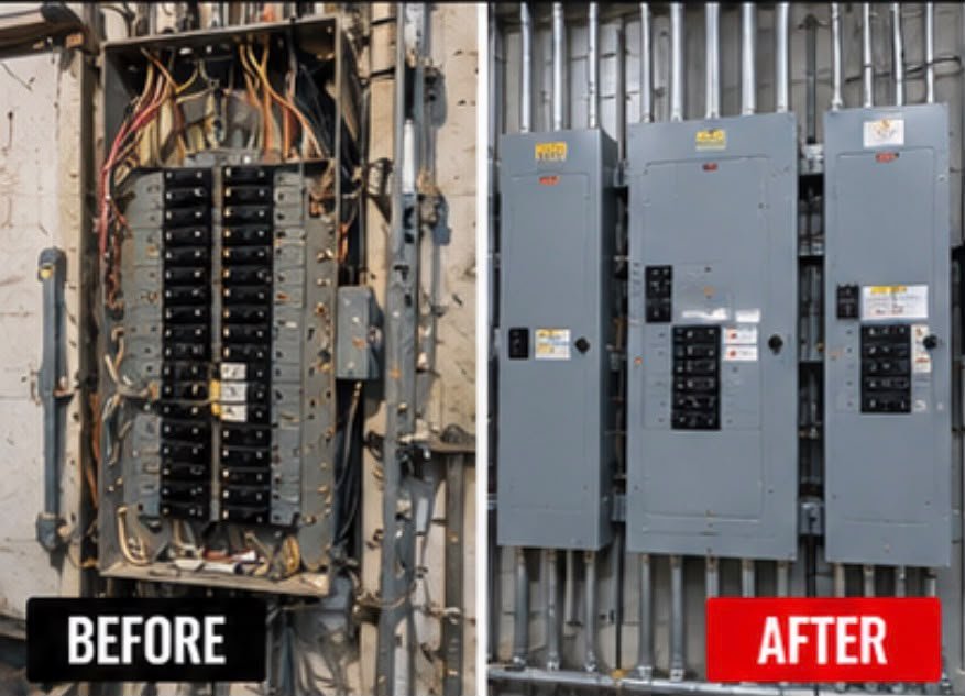 Electrical before and after — image 7