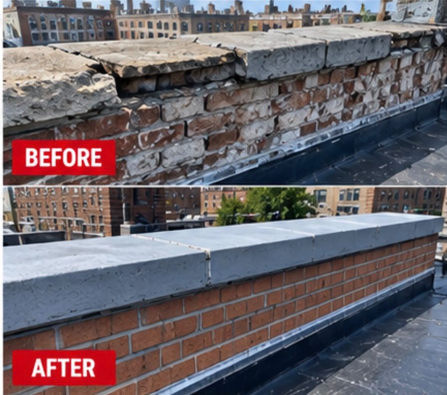 Before and after roofing — image 2