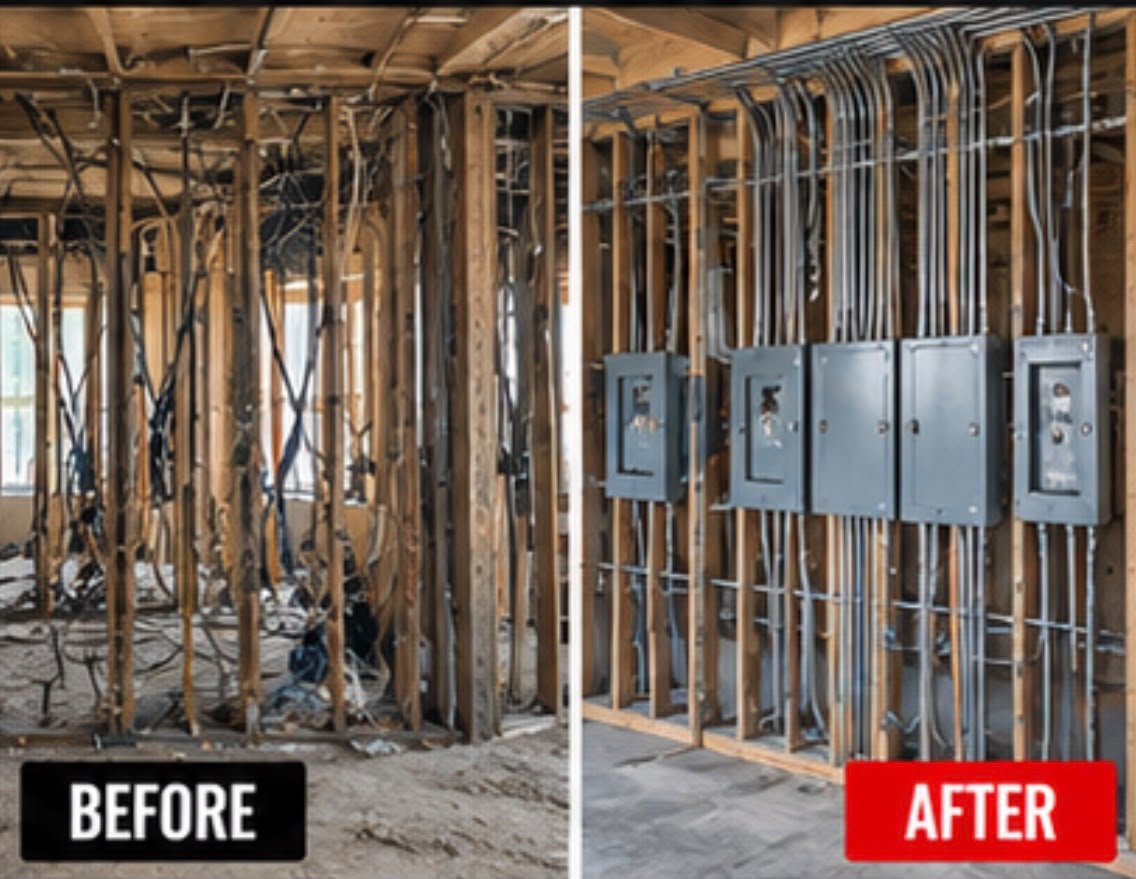 Electrical before and after — image 5